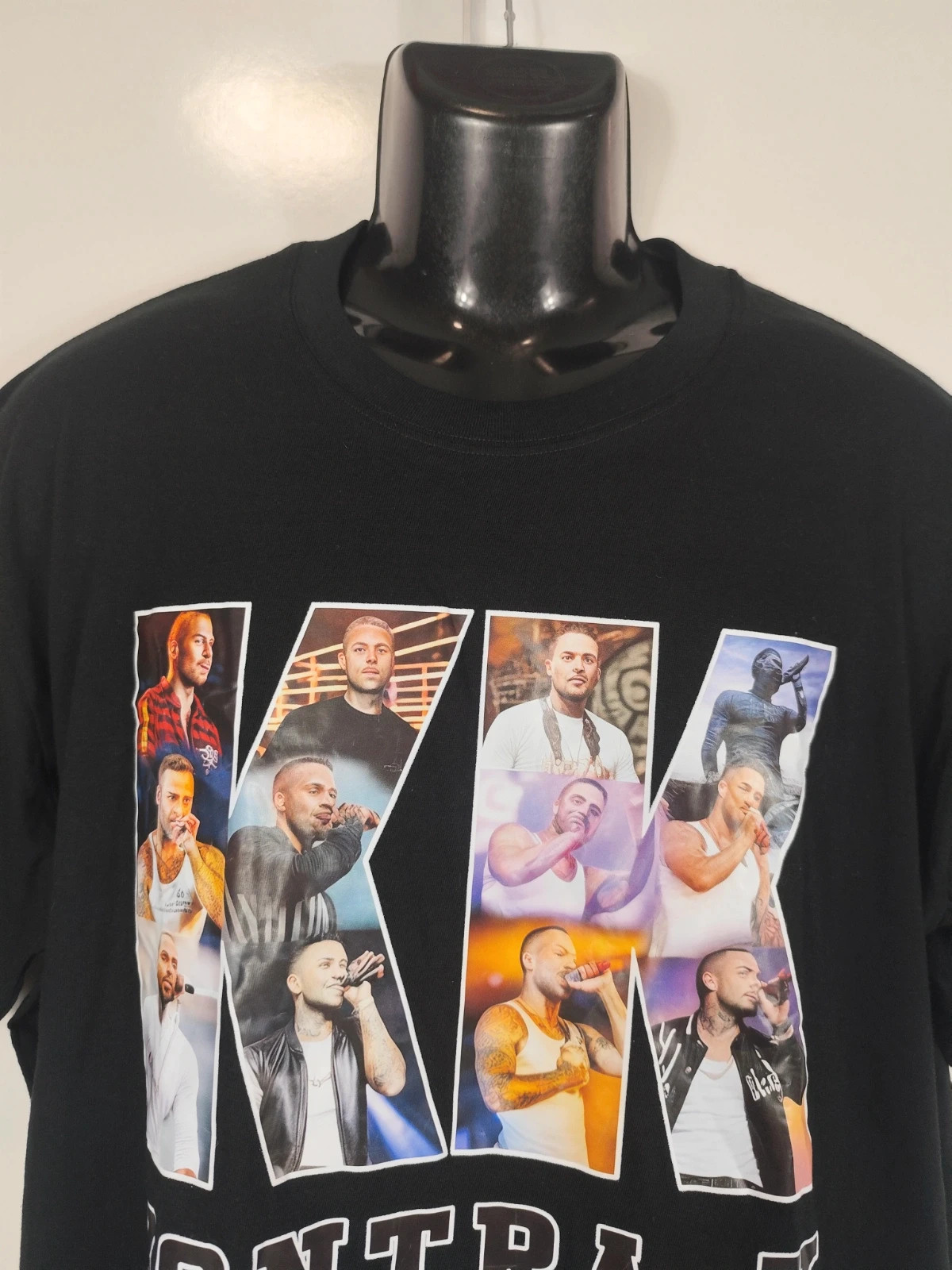 Camiseta XL Negra del Rpero Alemán Kontra K – taille XL 2