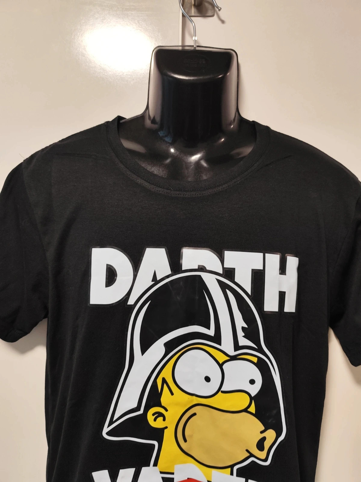 Camiseta Negra Los Simpsons "Darth Homer". – taille M 3