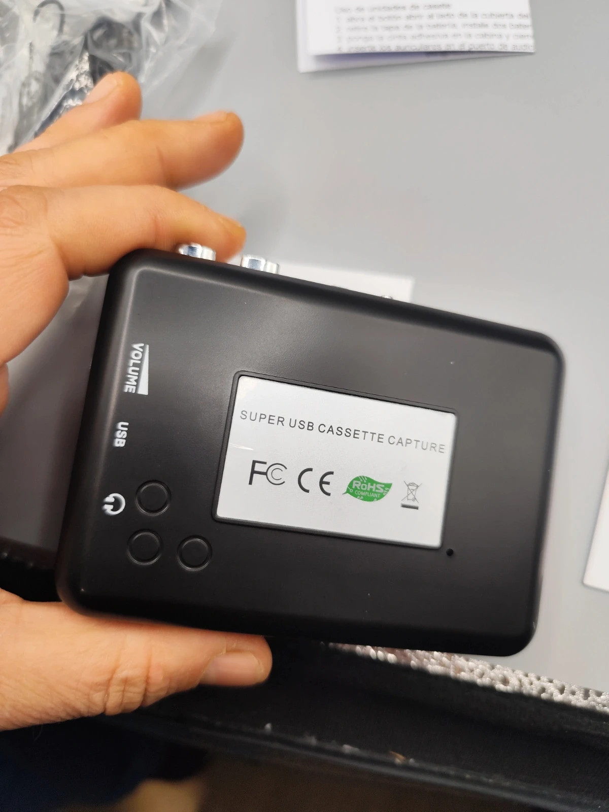 Walkman Convertidor Cintas de Cassette a Formato Digital MP3 – Ezcap 4