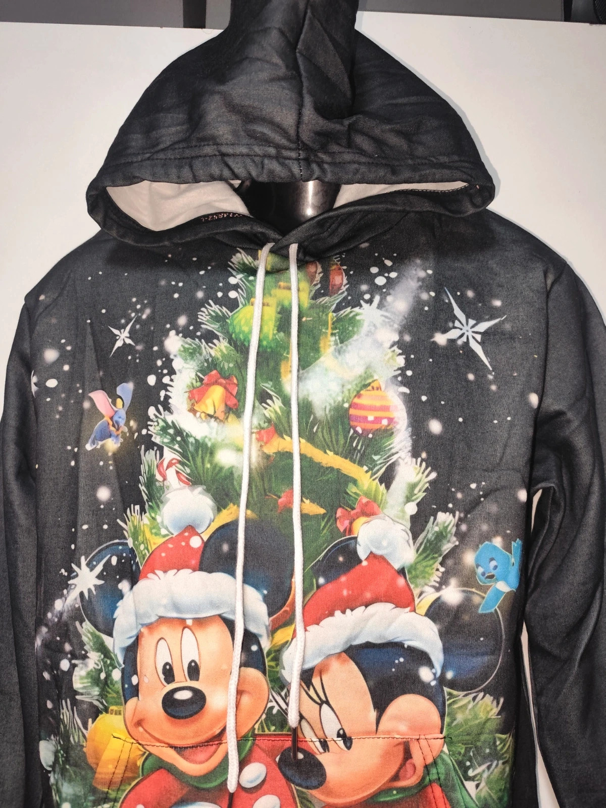 Sudadera estampado navideño Mickey y Minnie Mouse – taille M / 38 / 10 2