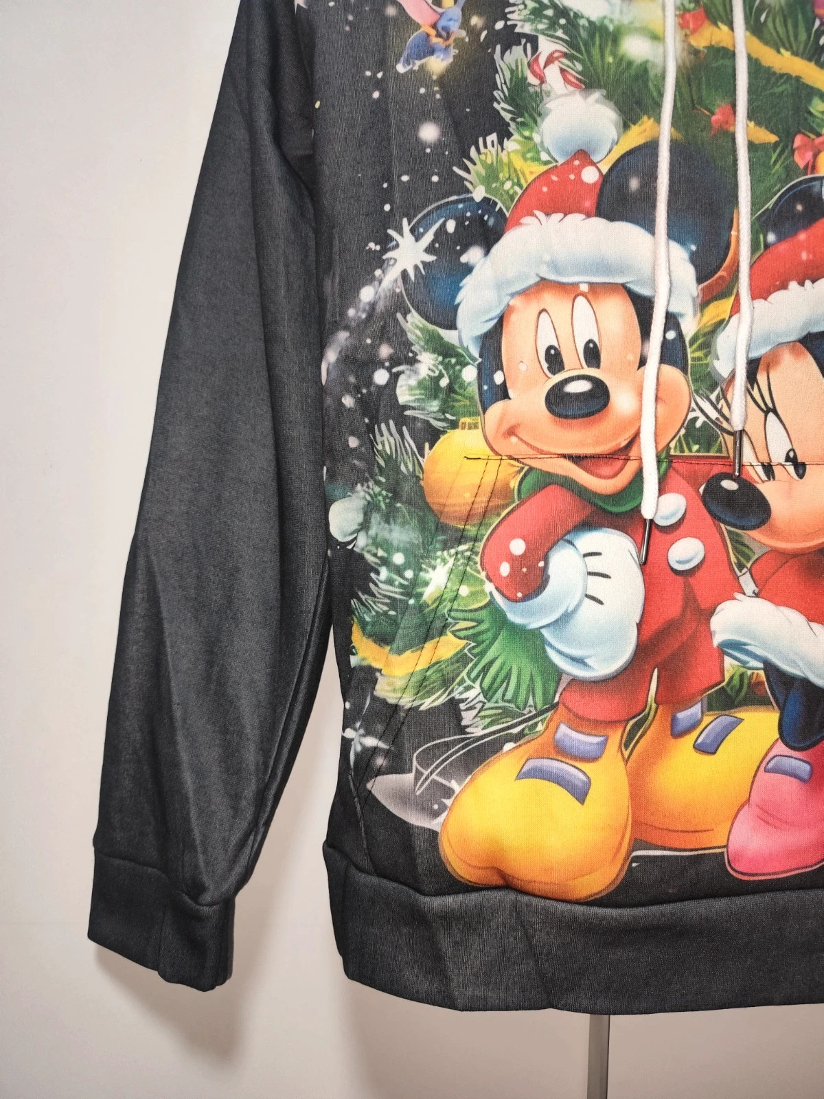 Sudadera estampado navideño Mickey y Minnie Mouse – taille M / 38 / 10 4