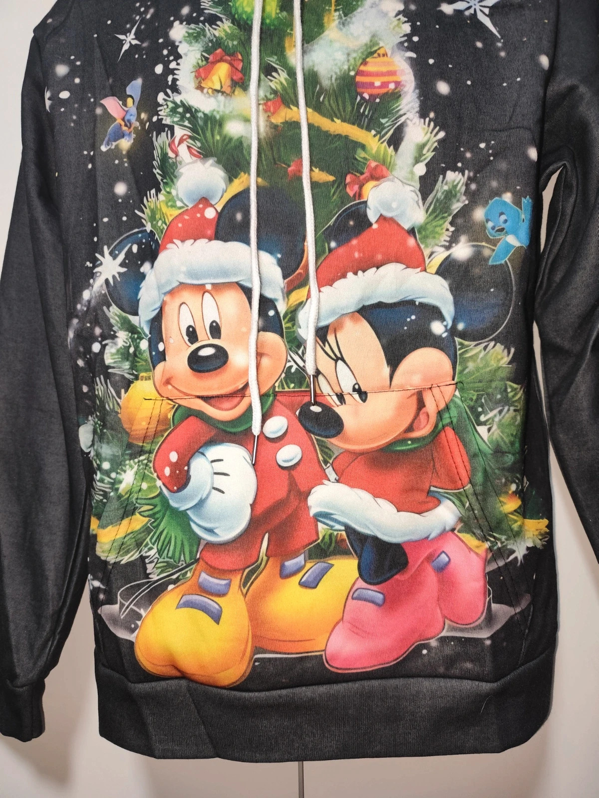 Sudadera estampado navideño Mickey y Minnie Mouse – taille M / 38 / 10 3