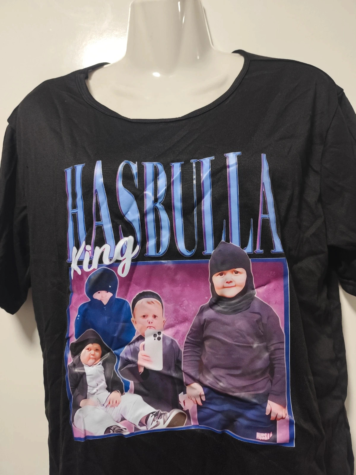 Camiseta negra Hasbulla Magomedov talla L King Hasbulla - Nueva – taille L / 40 / 12 2
