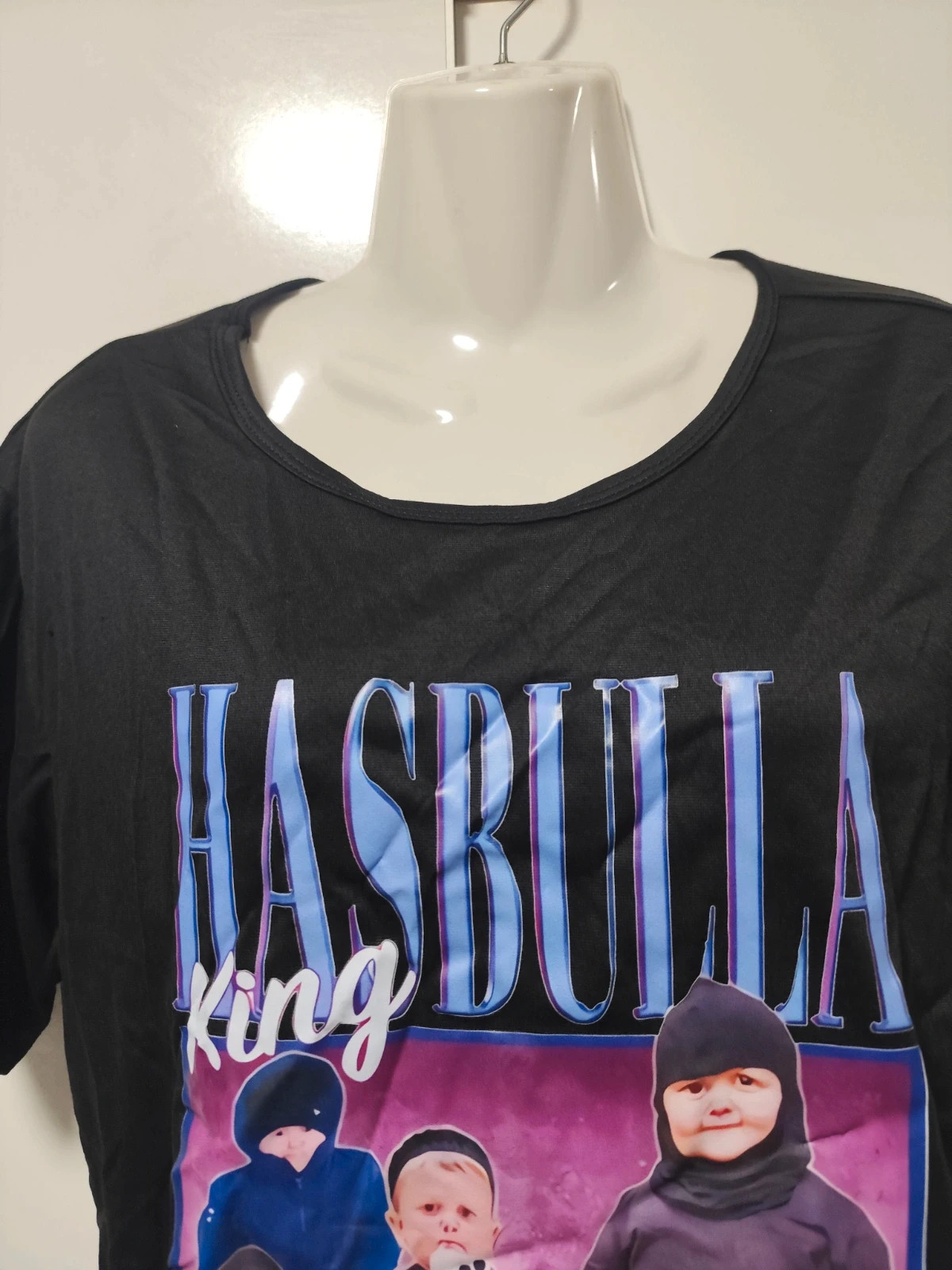 Camiseta negra Hasbulla Magomedov talla L King Hasbulla - Nueva – taille L / 40 / 12 3