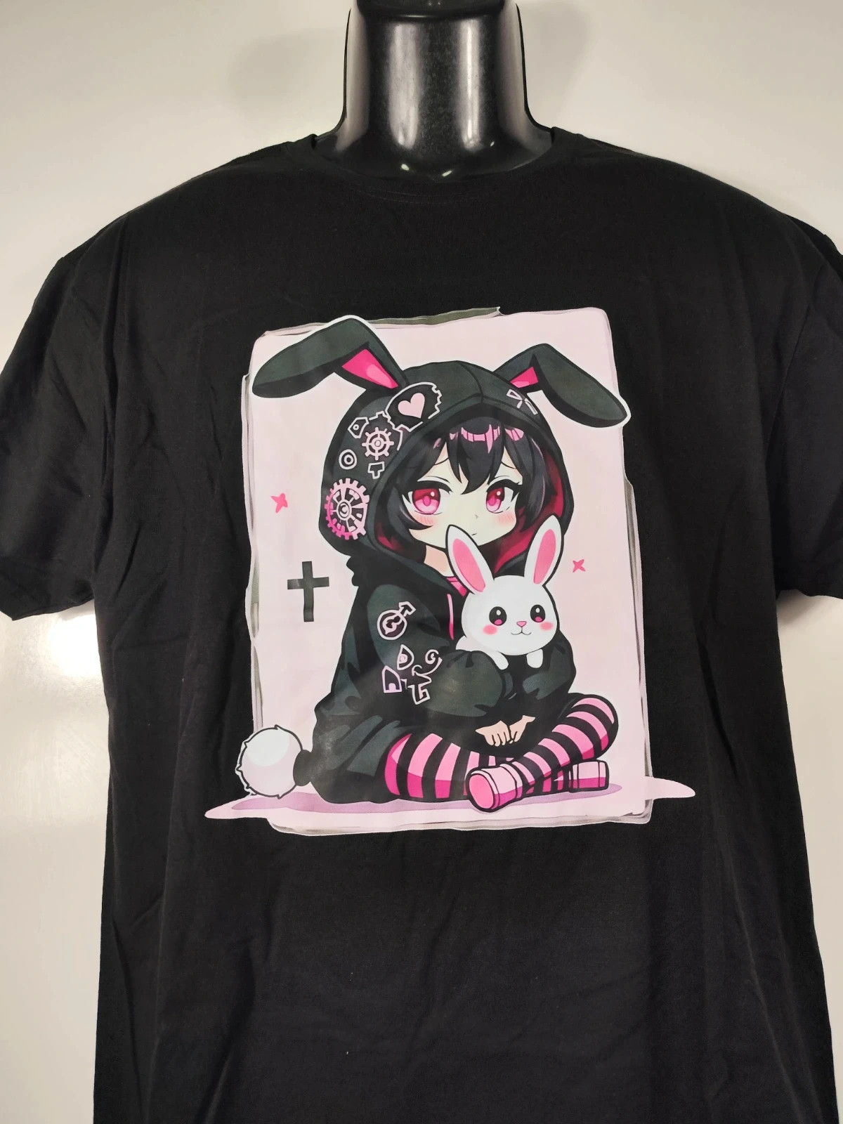 Camiseta gótico E-Girl Otaku Kawaii Talla M Nueva – Infinity – taille M / 38 / 10 2