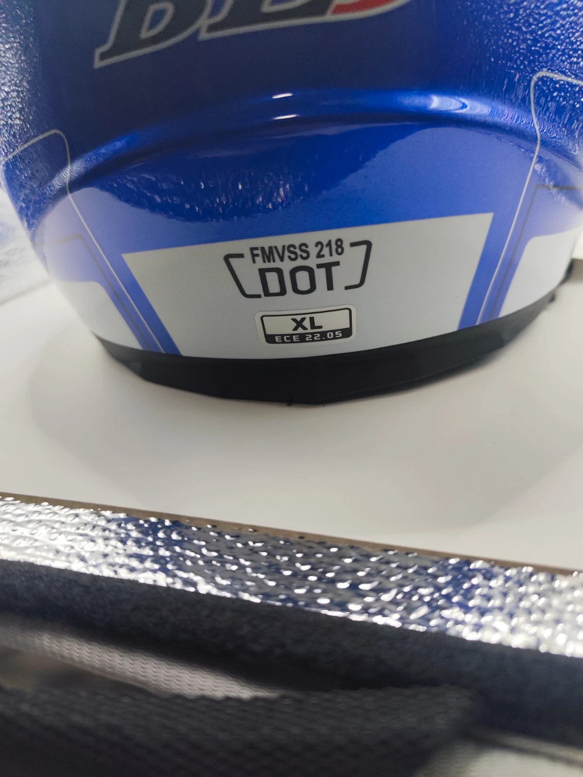 Casco integral de motocicleta BLD azul - Nuevo – B.L.D 5