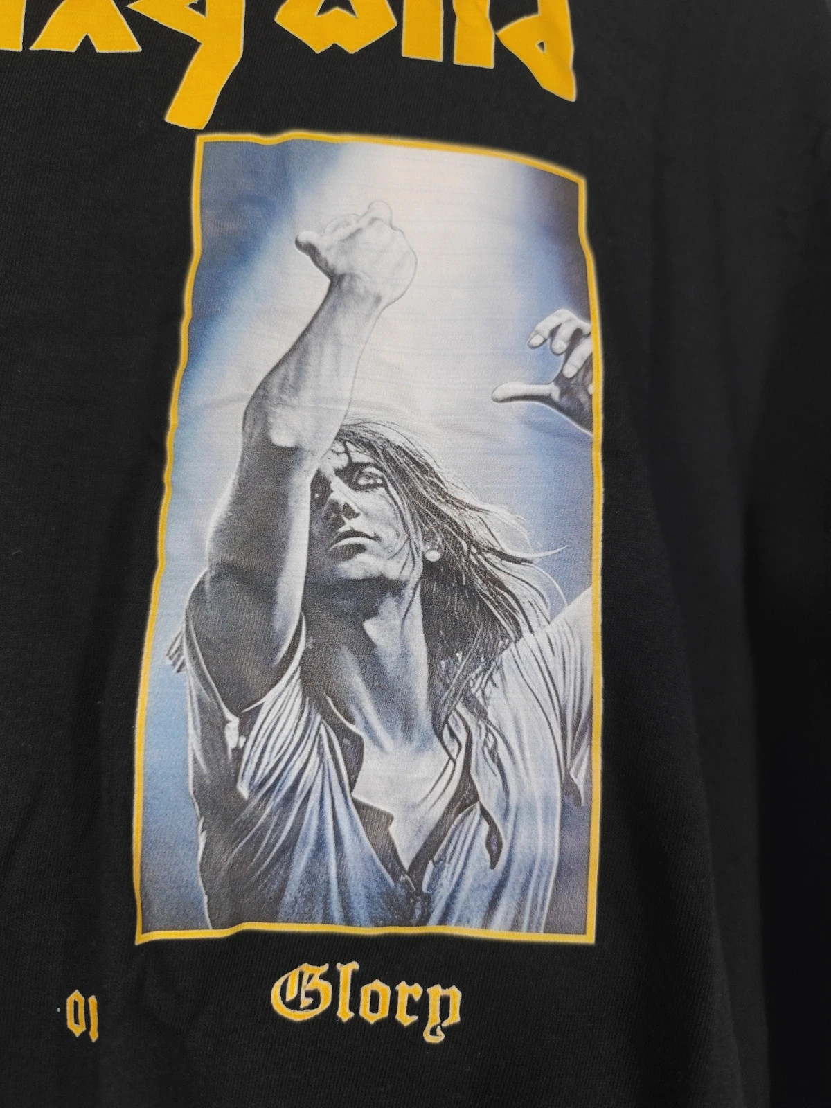 Camiseta Running Wild Death Or Glory Heavy Metal Band – taille XL 5