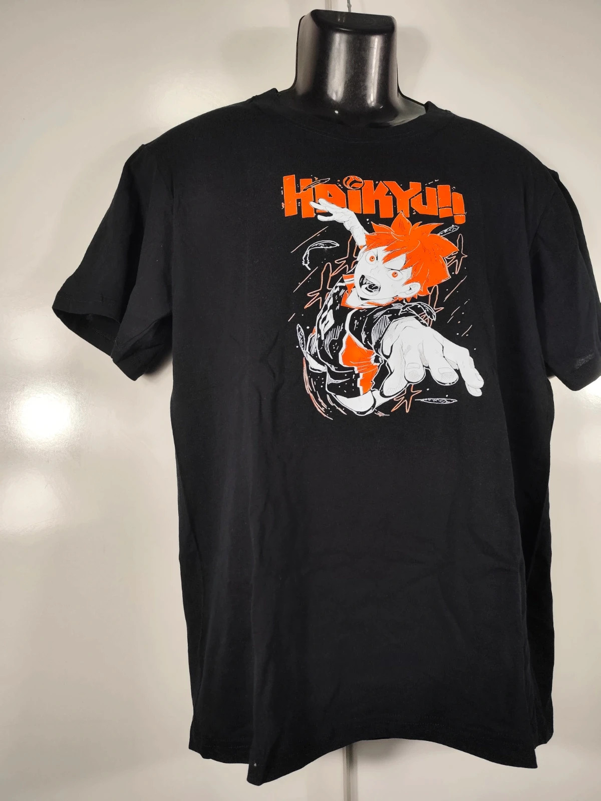 Camiseta negra manga voleibol Haikyuu!! Talla M - Nueva – taille M 4