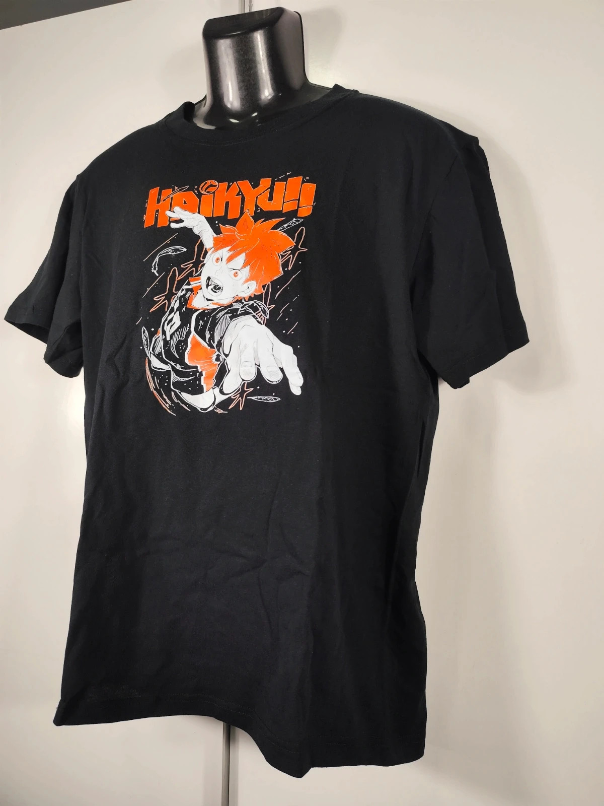 Camiseta negra manga voleibol Haikyuu!! Talla M - Nueva – taille M 3