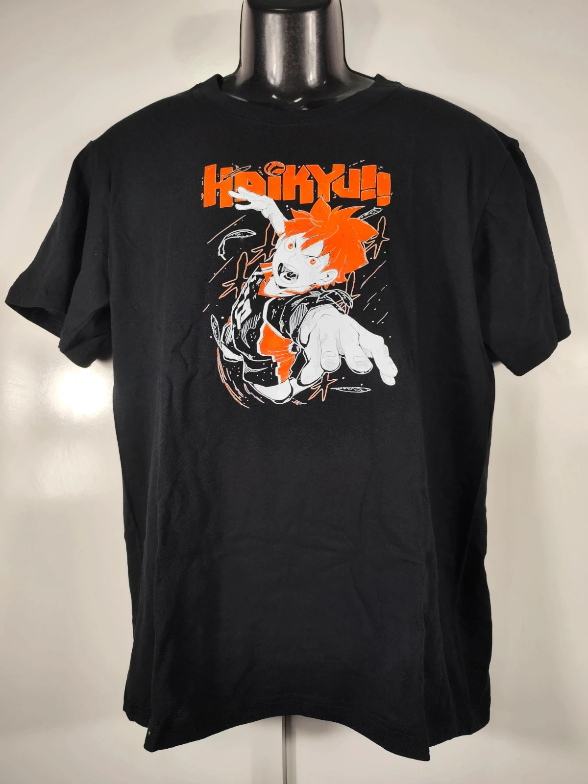 Camiseta negra manga voleibol Haikyuu!! Talla M - Nueva – taille M