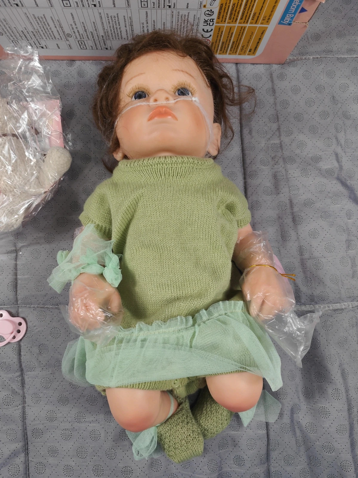 Muñeca bebé reborn - nuevo. – taille Taille unique 2
