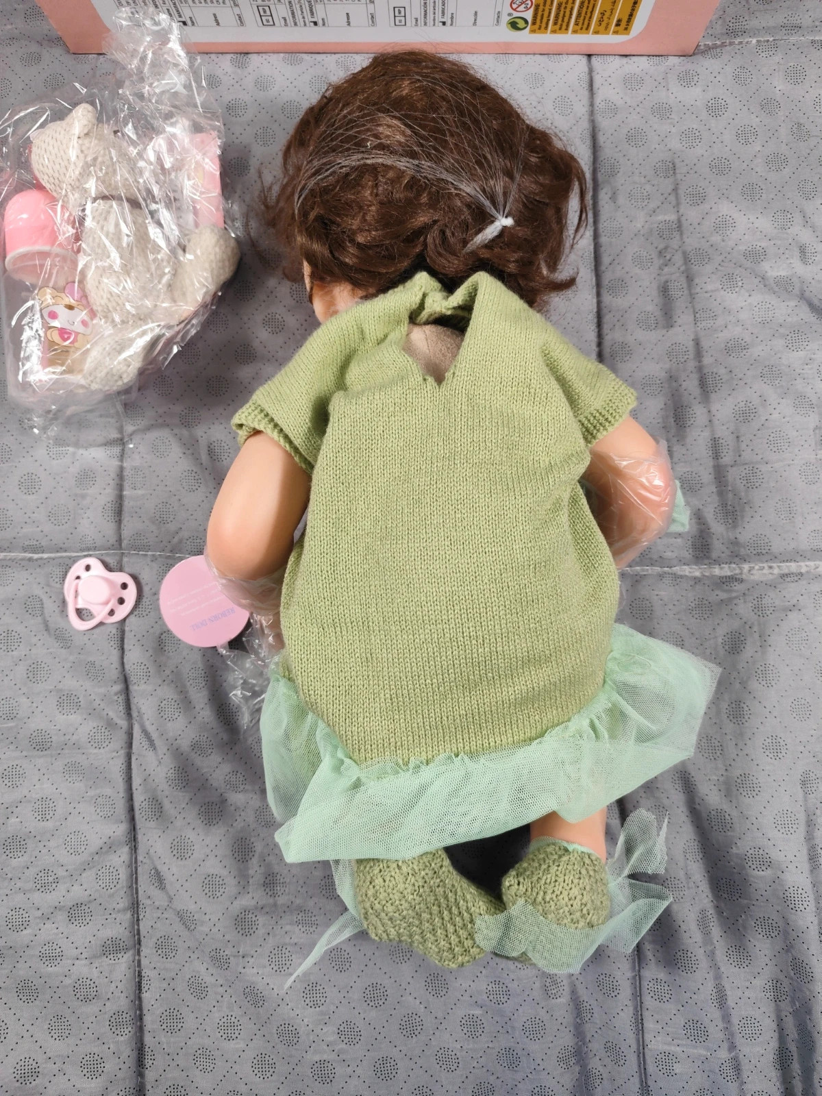 Muñeca bebé reborn - nuevo. – taille Taille unique 3