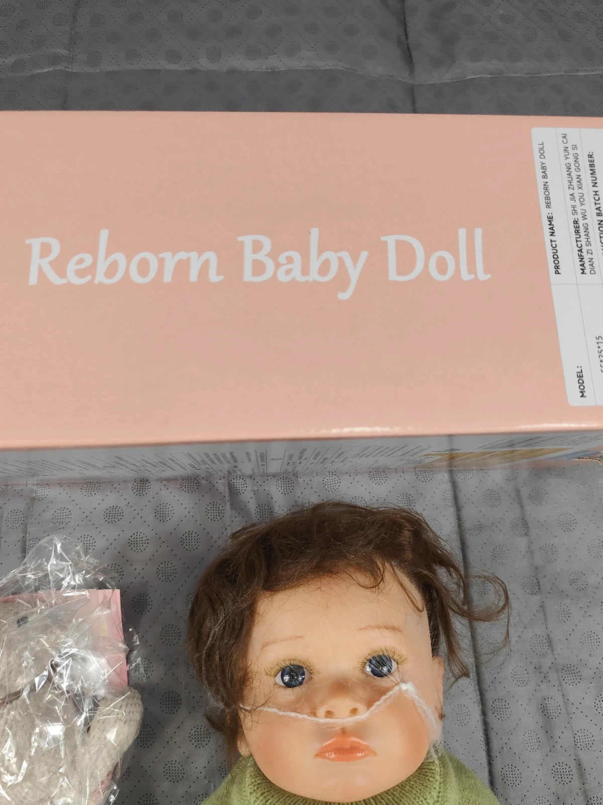 Muñeca bebé reborn - nuevo. – taille Taille unique 5