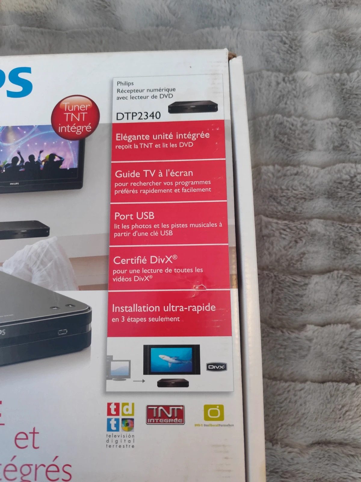 Receptor digital con reproductor de DVD philips – Philips 3