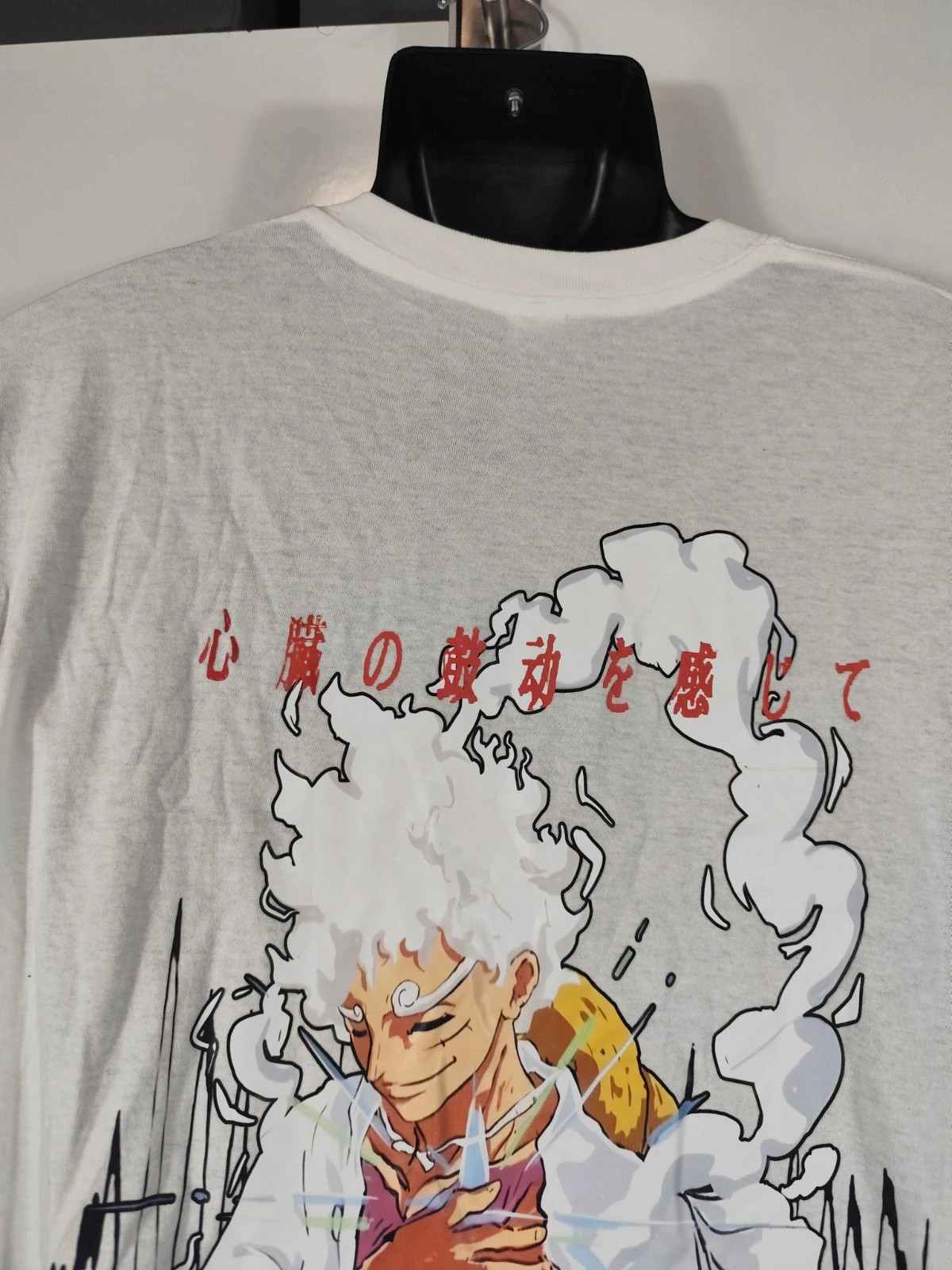 Camiseta One Piece Monkey D. Luffy transformación Gear 5 – taille XL 4