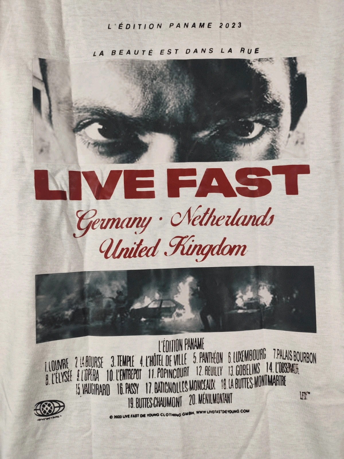 Camiseta Blanca Cinema Tee Talla XL - Nueva – taille XL 4