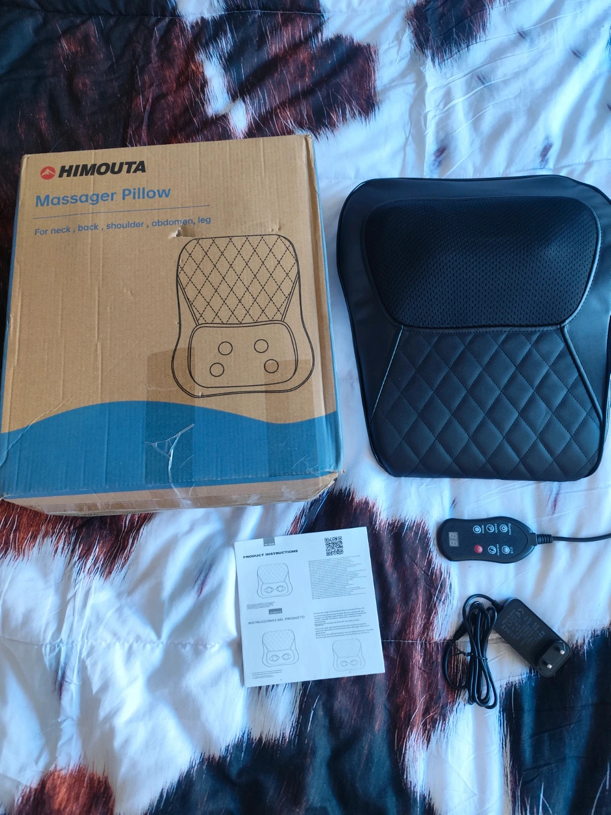 Almohada Masajeadora Eléctrica Himouta (Cuello y Espalda) – Himouta