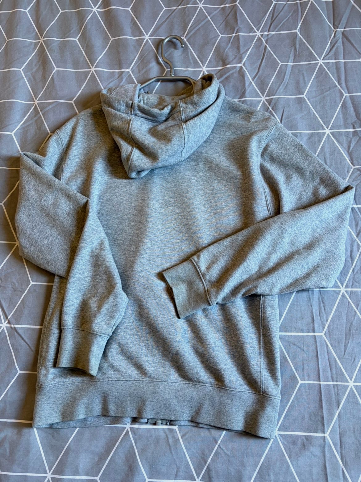 Sweat à capuche zippé Nike gris taille S – Nike – taille S 4