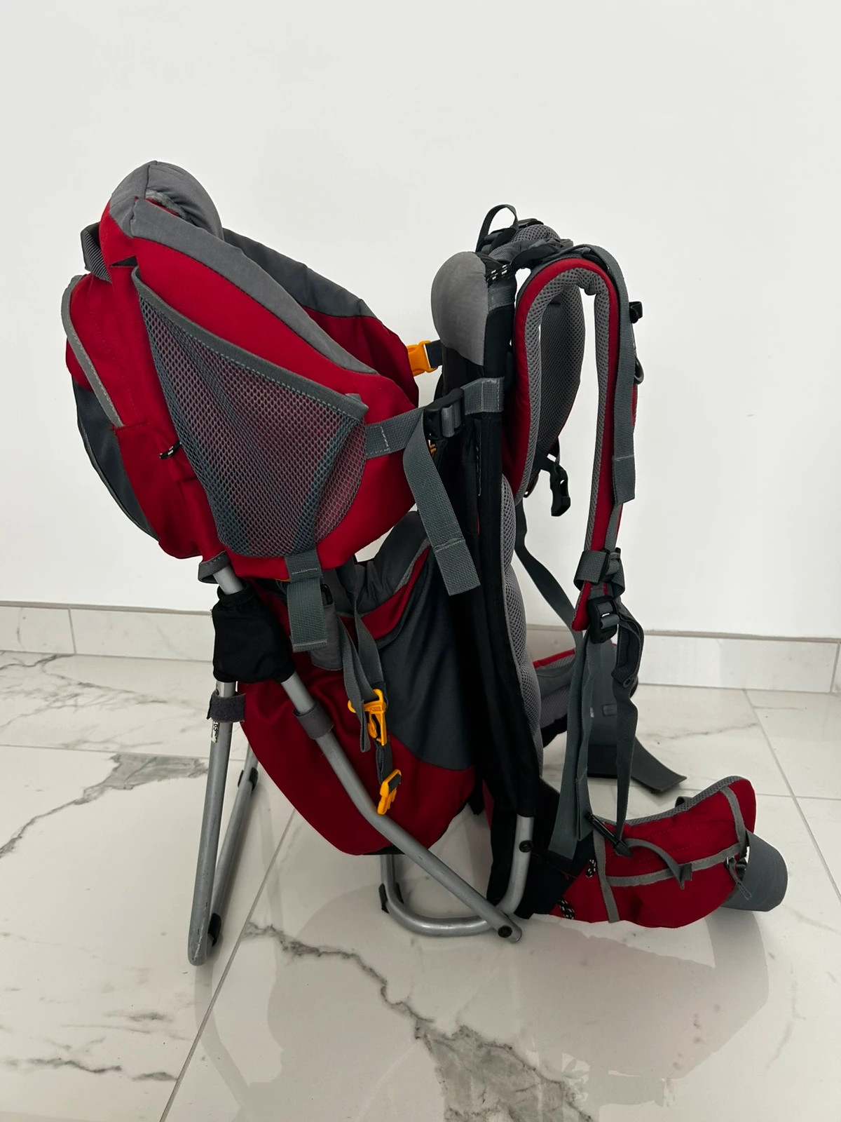 Deuter enfant Kid Comfort II porte bébé dorsal randonnée 22 kg rouge gris – Deuter – taille Peu importe 3