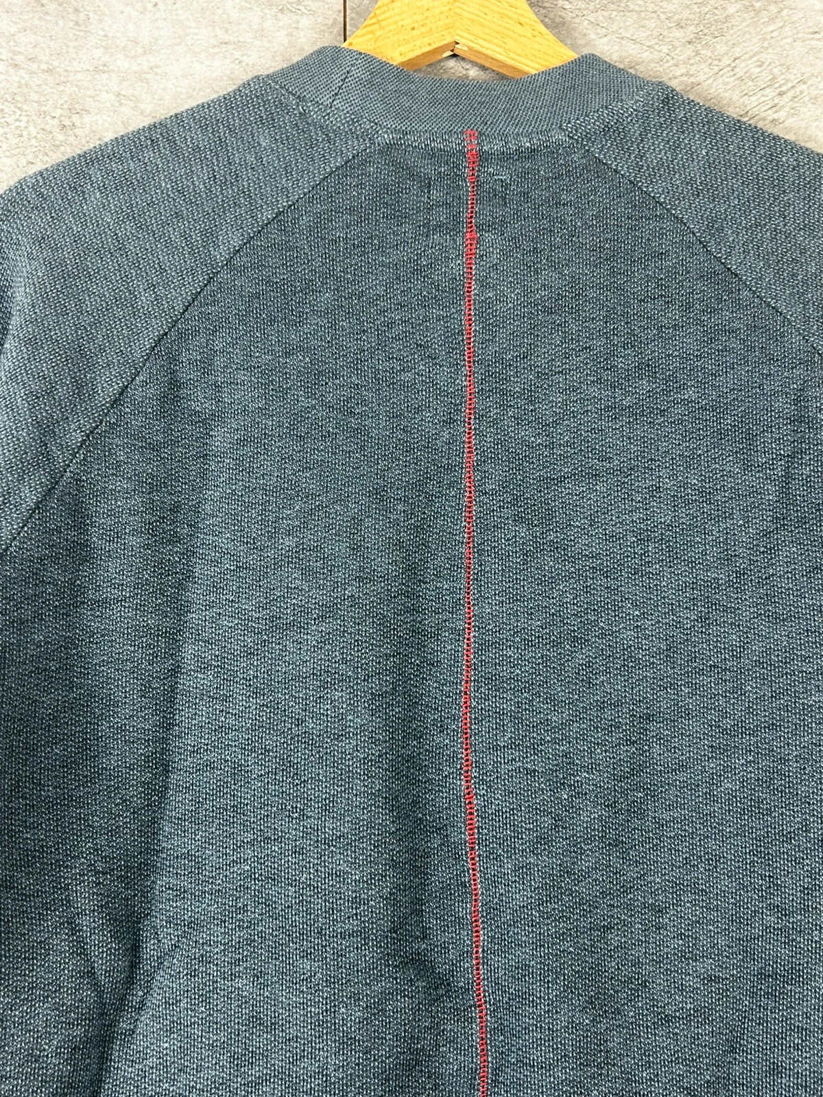 Homecore homme sweat Terry taille M 100% coton Blue Steel bleu gris raglan Made in Portugal – Homecore – taille M 4