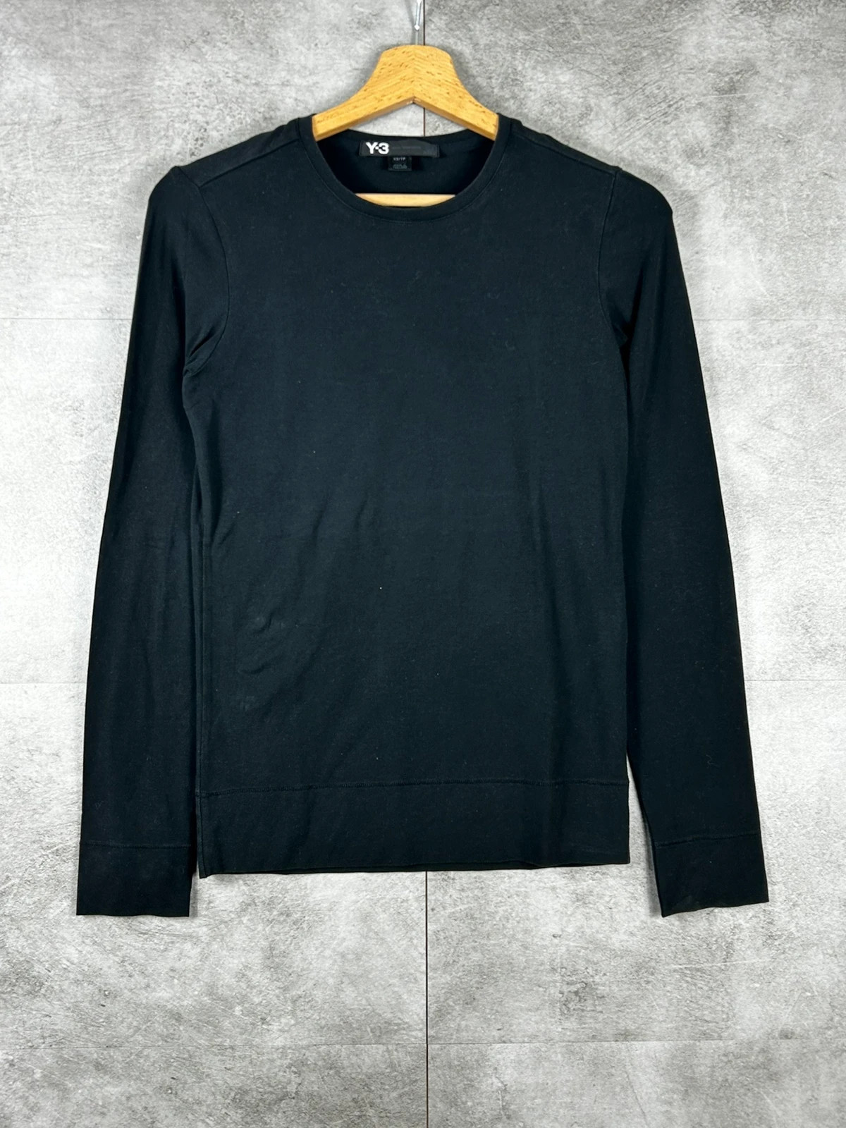 Y-3 femme t-shirt manches longues XS Yohji Yamamoto Adidas skull chaînes noir – Y-3 – taille XS / 34 / 6