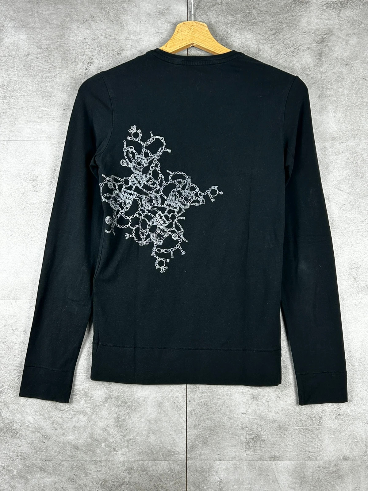 Y-3 femme t-shirt manches longues XS Yohji Yamamoto Adidas skull chaînes noir – Y-3 – taille XS / 34 / 6 2