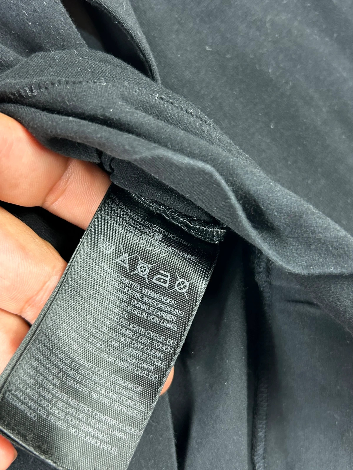 Y-3 femme t-shirt manches longues XS Yohji Yamamoto Adidas skull chaînes noir – Y-3 – taille XS / 34 / 6 4