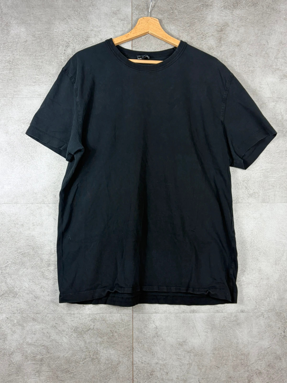 Asphalte homme t-shirt taille XXL coton épais oversize noir Made in Portugal