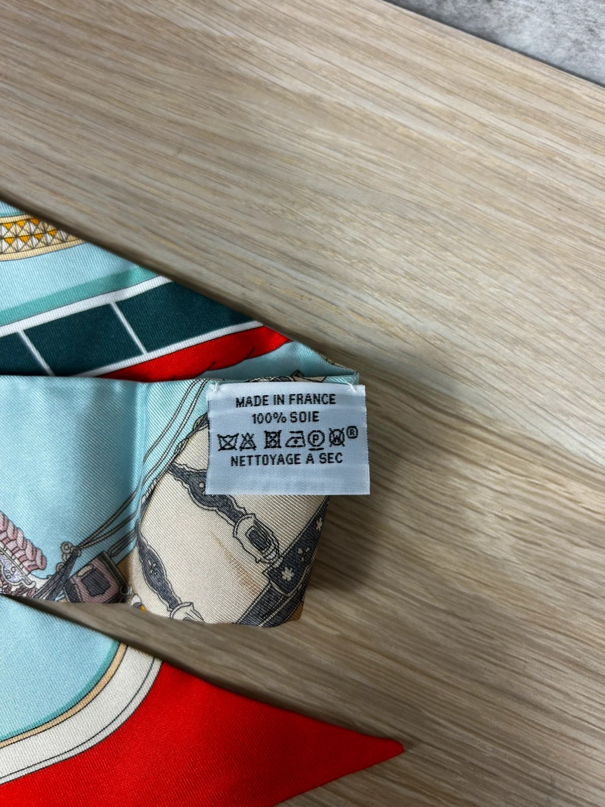 Twilly Grand Apparat Argile Clair Orange 100% Soie Neuf – Hermès 3
