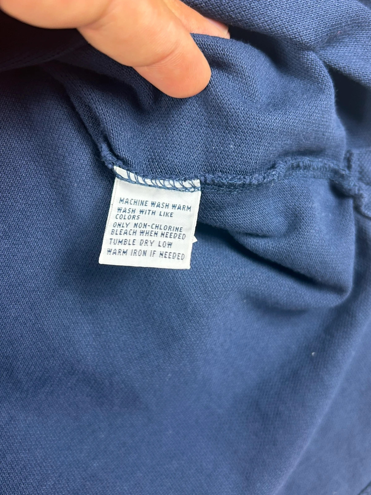 Ralph Lauren hommes polo Custom Fit M Bleu Marine Logo Rouge Coton Homme – Ralph Lauren – taille M 5