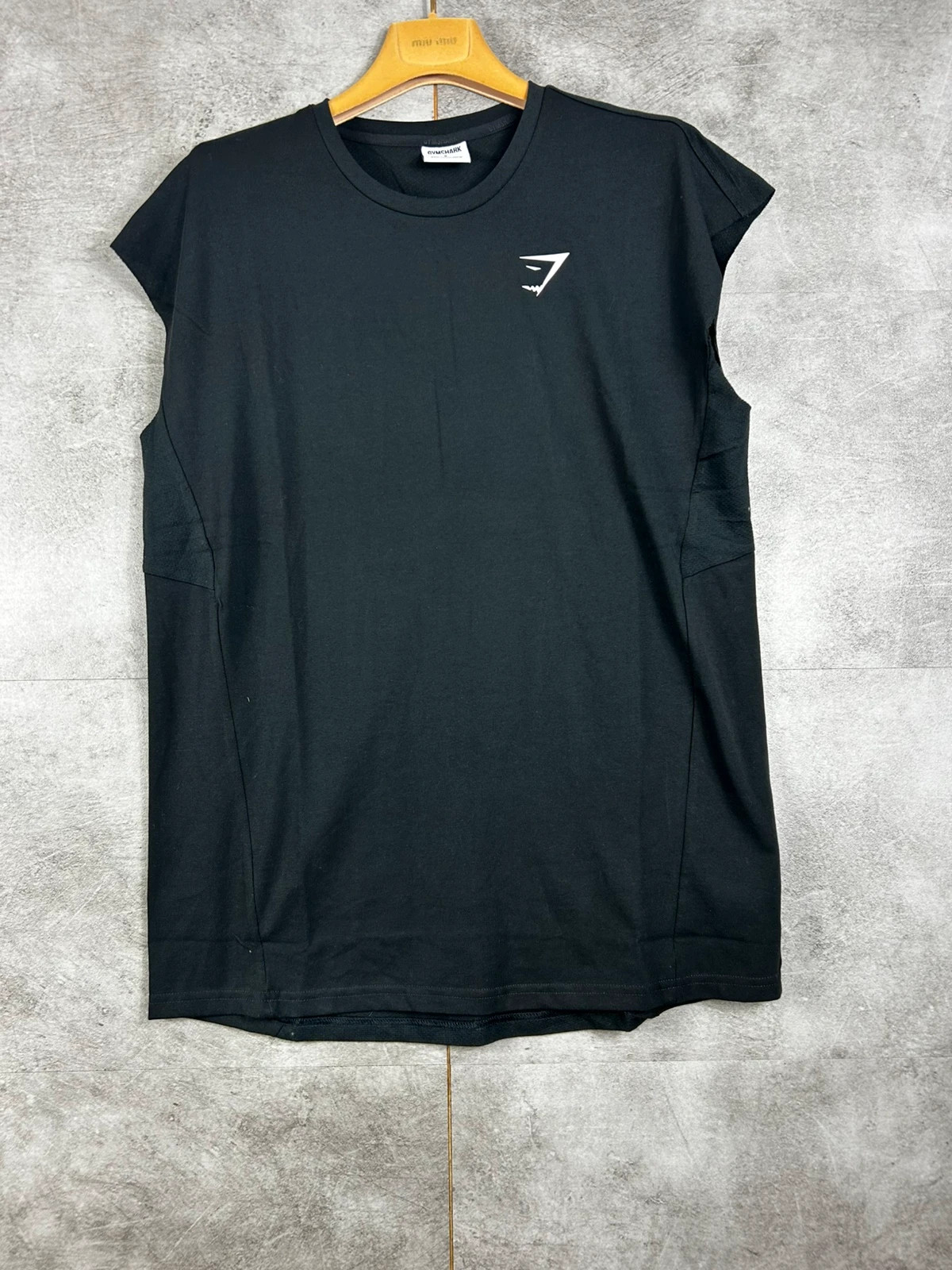 Gymshark homme débardeur oversize taille S noir fitness musculation training