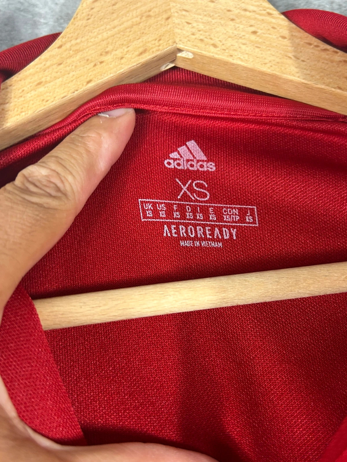 Adidas benfica training top 2020 2021 rouge 1/4 Zip aeroready Taille XS – adidas – taille XS 5