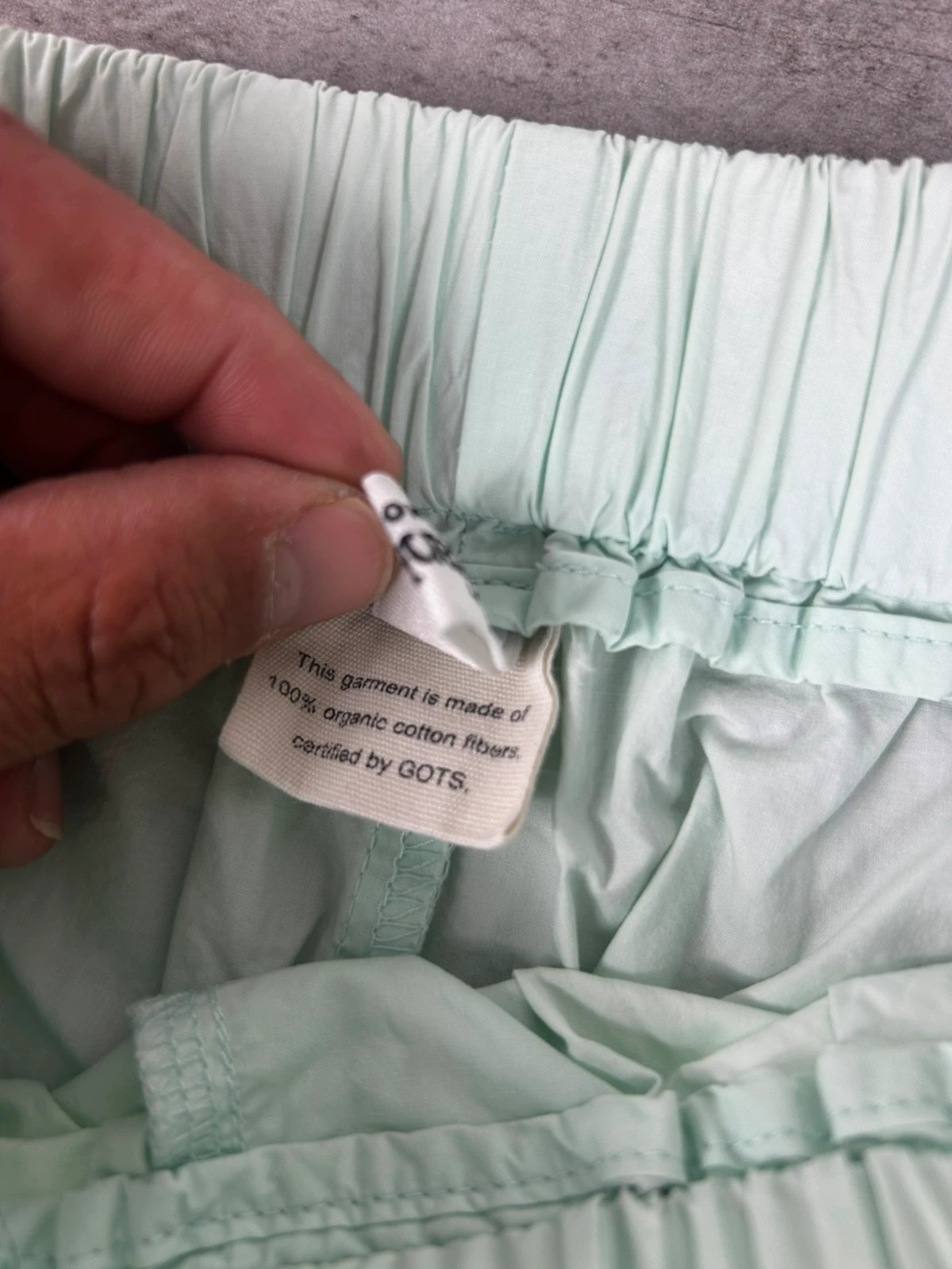 The Frankie Shop femme short oversize taille S coton biologique mint pastel minimaliste summer – The Frankie Shop – taille S / 36 / 8 5