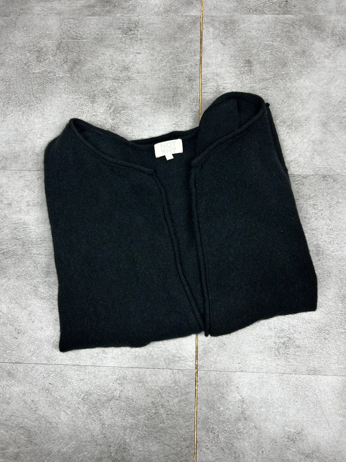 Not Shy femme cardigan cachemire taille S noir vintage – Not Shy – taille S / 36 / 8 3