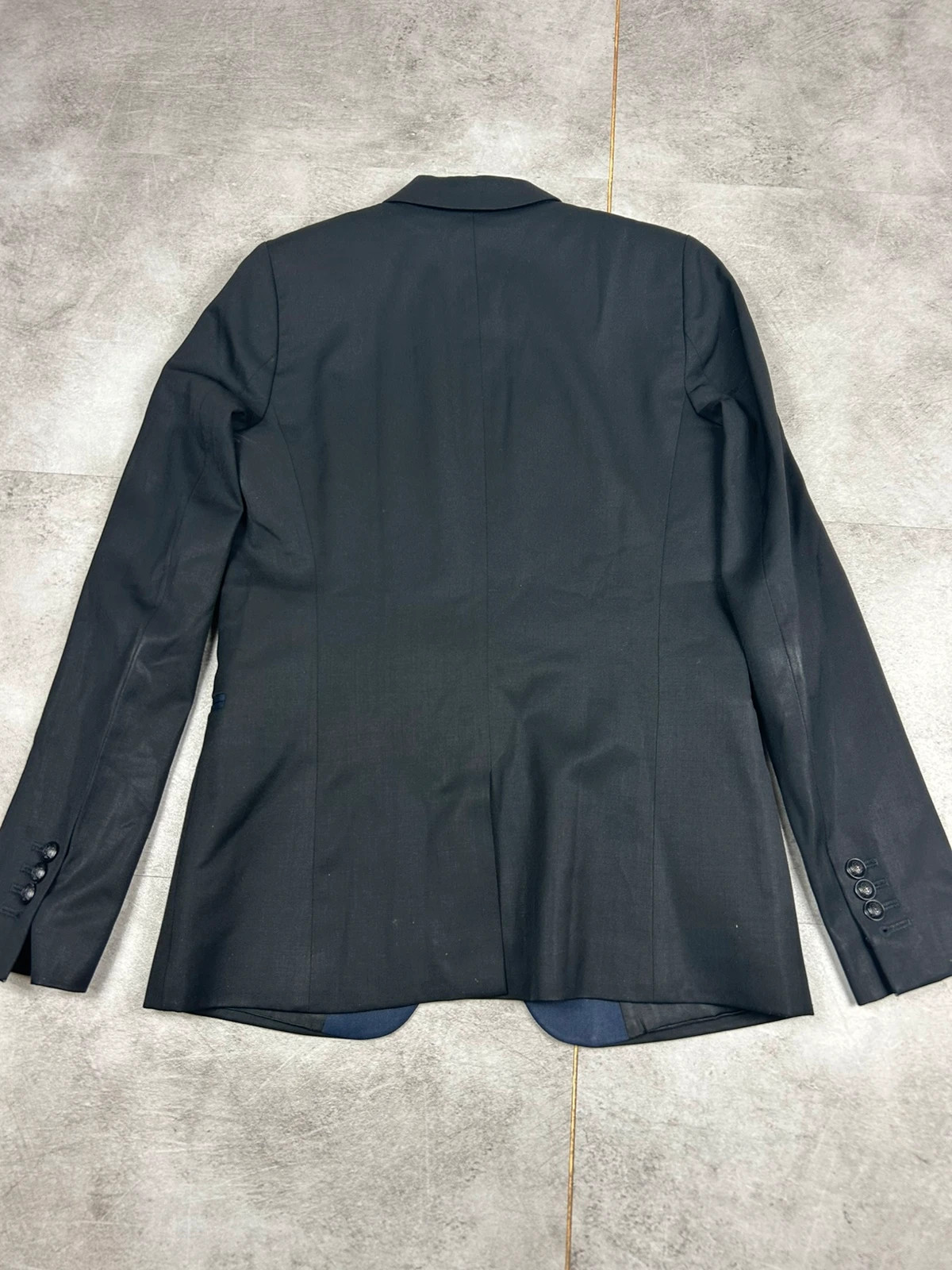 The Kooples femme blazer 34 bleu marine col contrasté smoking élégant – The Kooples – taille XS / 34 / 6 2