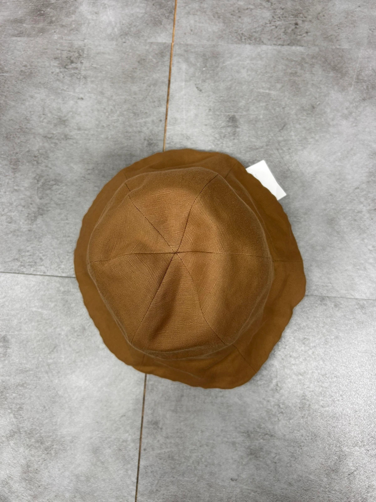 Soeur femme chapeau Umbrella taille 1 bob cloche toile casual chic noisette camel – soeur – taille S 2