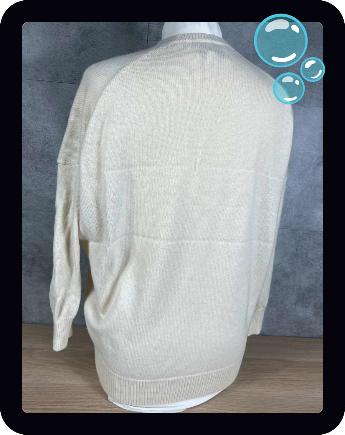 Eric Bompard femmes cardigan oversize cachemire beige taille S gilet boutons laine luxe doux – Eric Bompard – taille S / 36 / 8 2