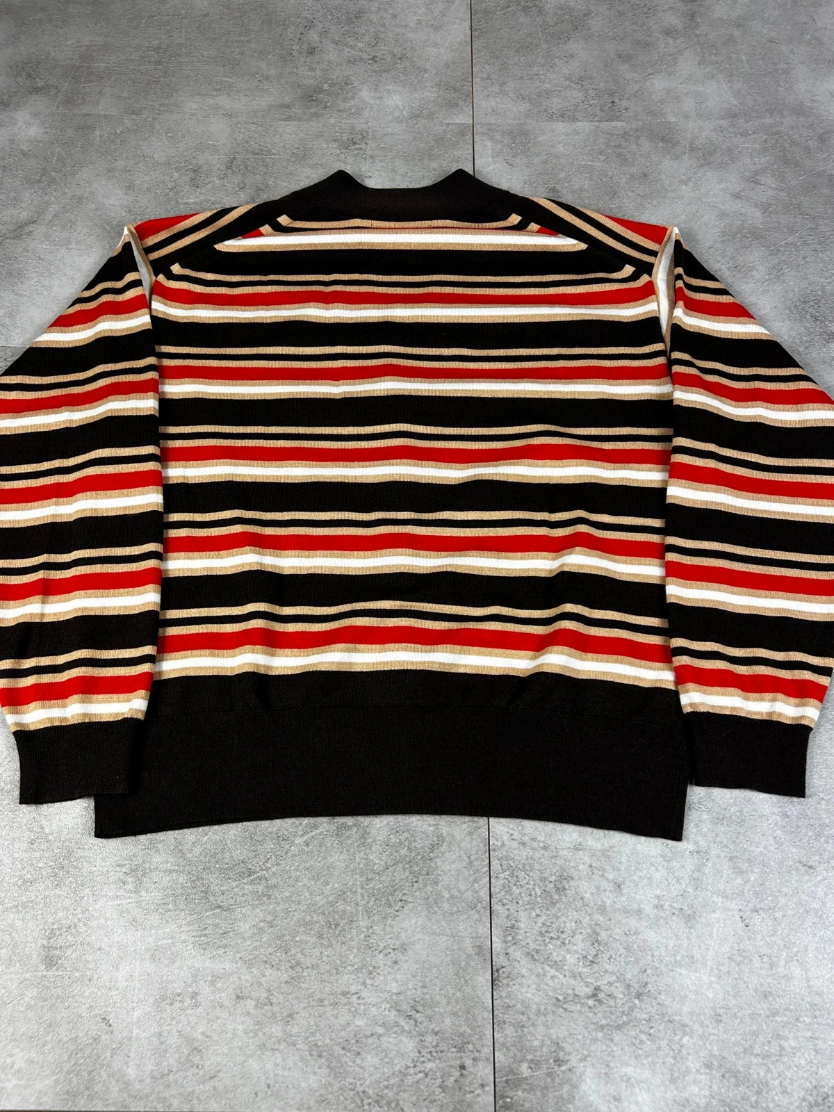 Uniqlo Marni femmes cardigan maille rayures XS laine melange oversize style designer multicolore – Marni – taille XS / 34 / 6 2