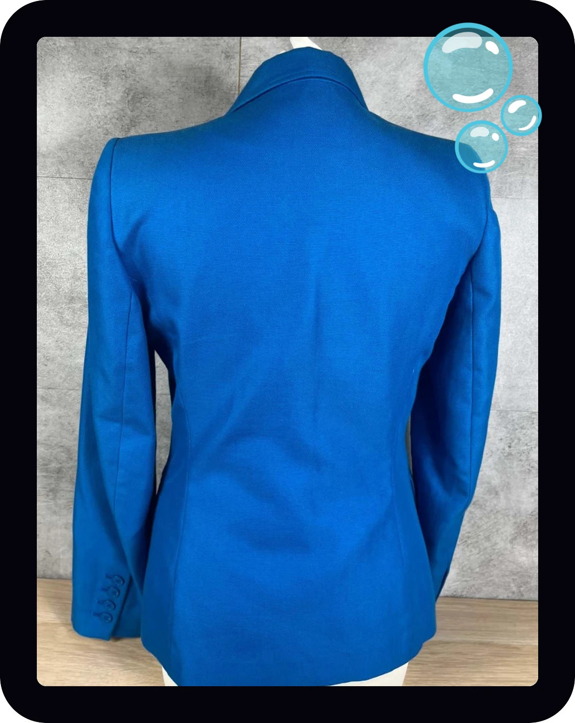 JC de Castelbajac femme blazer bleu électrique taille 44 équiv 36 38 veste tailleur chic – JC de Castelbajac – taille S / 36 / 8 2