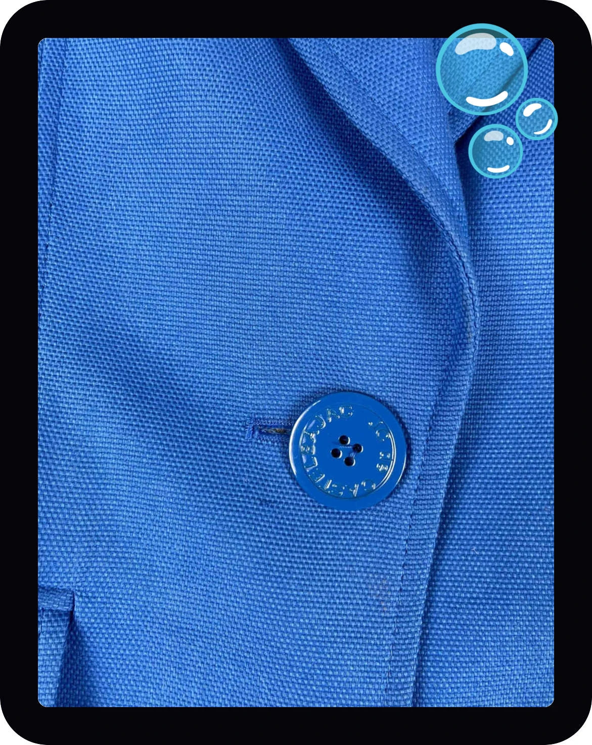 JC de Castelbajac femme blazer bleu électrique taille 44 équiv 36 38 veste tailleur chic – JC de Castelbajac – taille S / 36 / 8 5