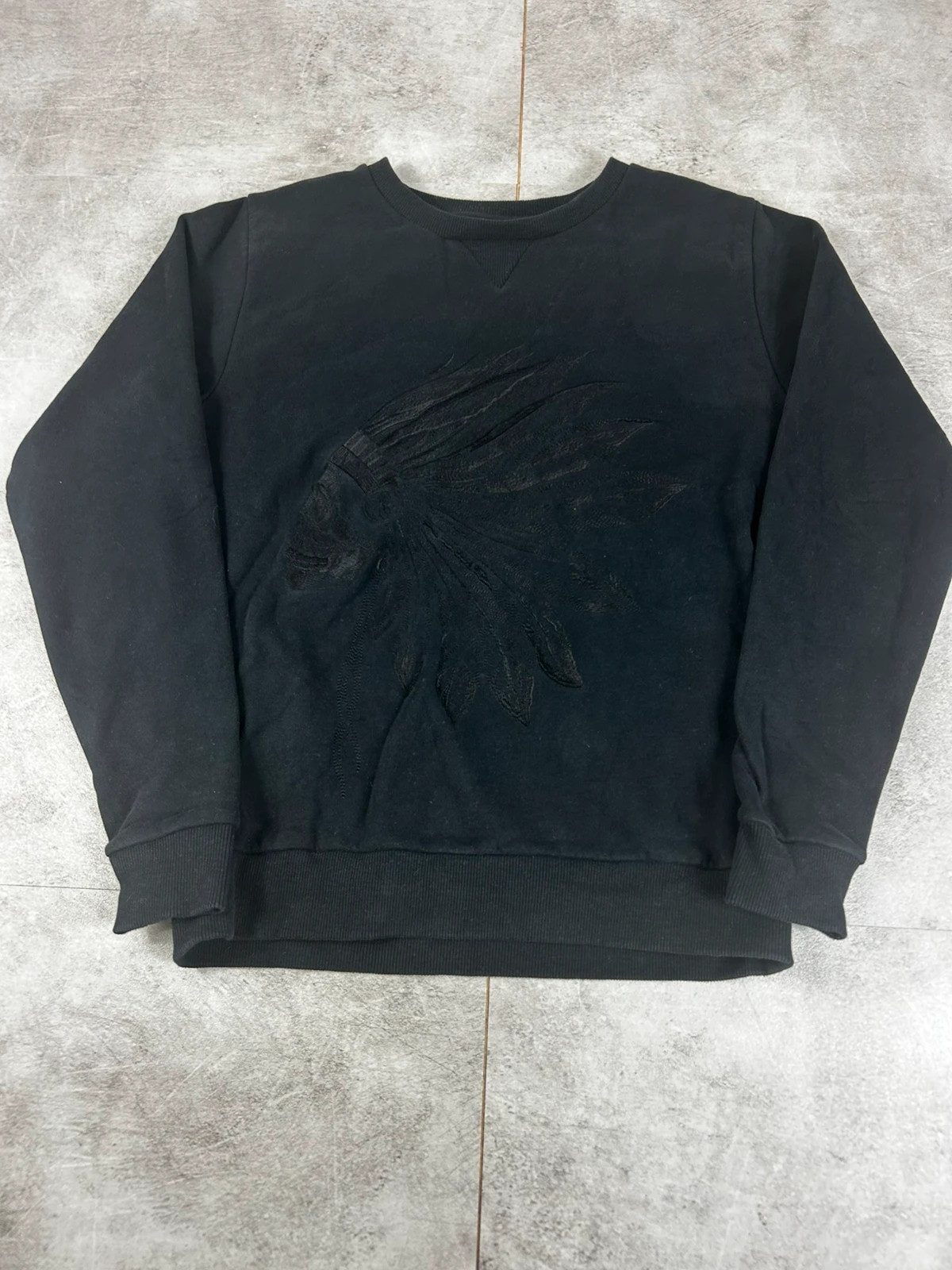 Zadig&Voltaire hommes pull indien brodé coton taille S noir – Zadig & Voltaire – taille S 2