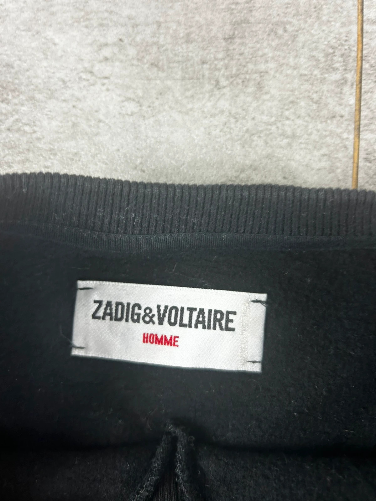 Zadig&Voltaire hommes pull indien brodé coton taille S noir – Zadig & Voltaire – taille S 4
