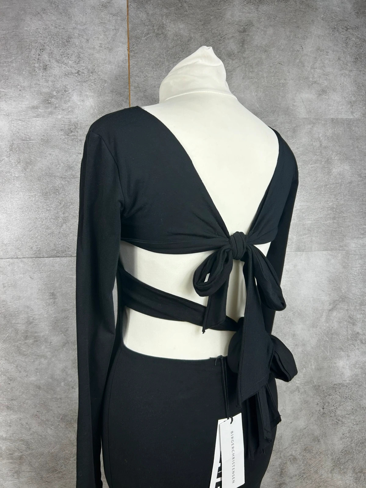 Rotate Birger Christensen femmes robe dos nu taille 38 noire mini robe soirée open back bodycon – ROTATE Birger Christensen – taille M / 38 / 10 4
