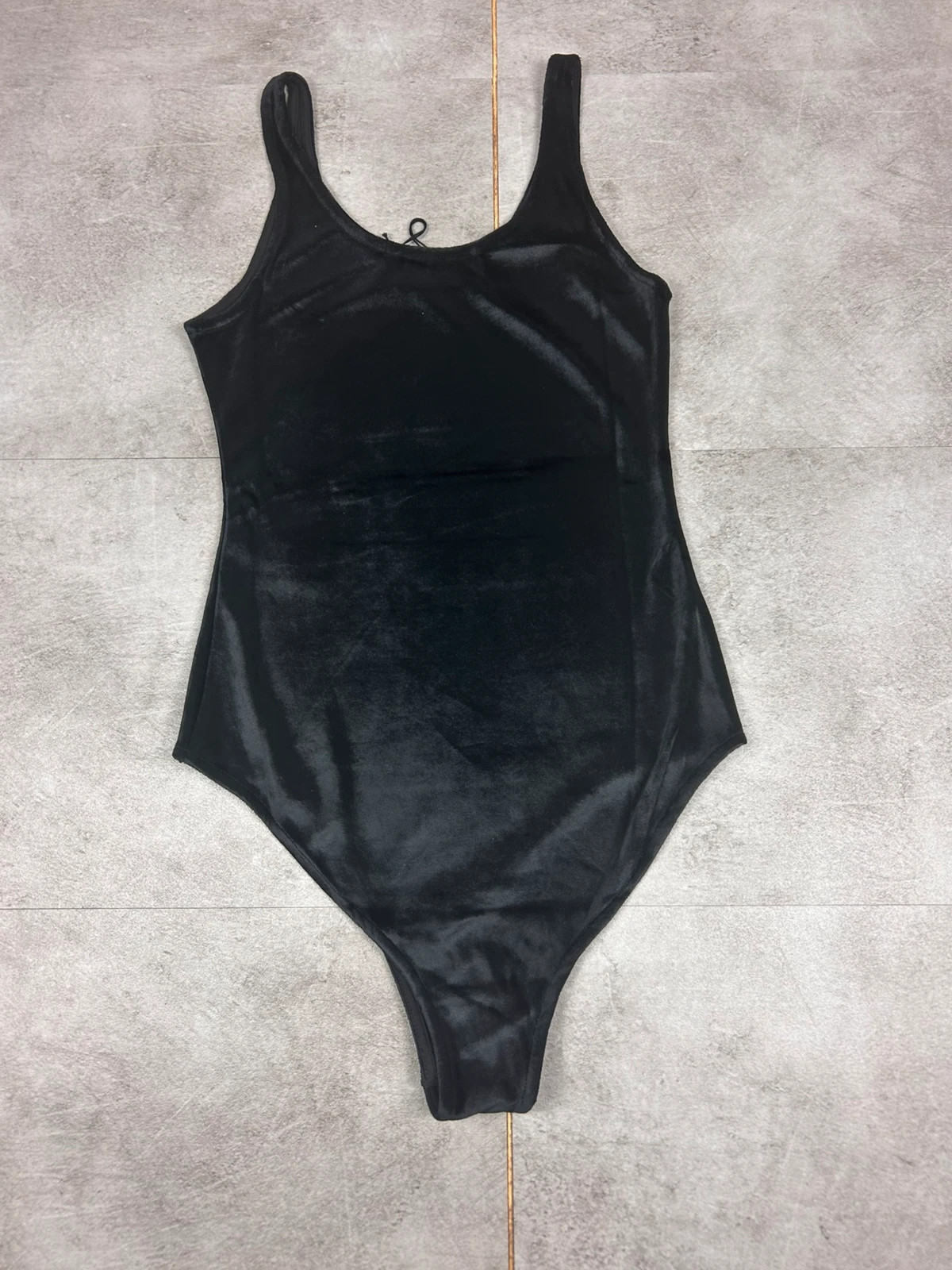 Sonia Rykiel femme body velours Rykiiel strass taille S justaucorps noir – Sonia Rykiel – taille S / 36 / 8 5