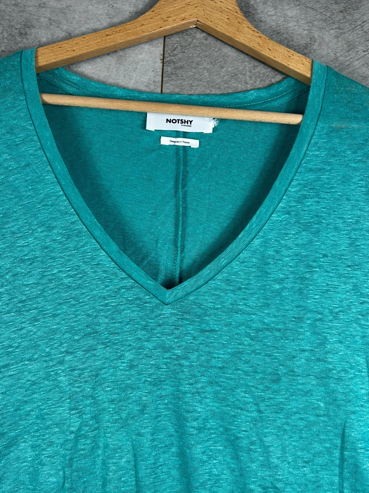 Notshy cachemire t-shirt oversize Col v Taille estimée L – Not Shy – taille L / 40 / 12 3