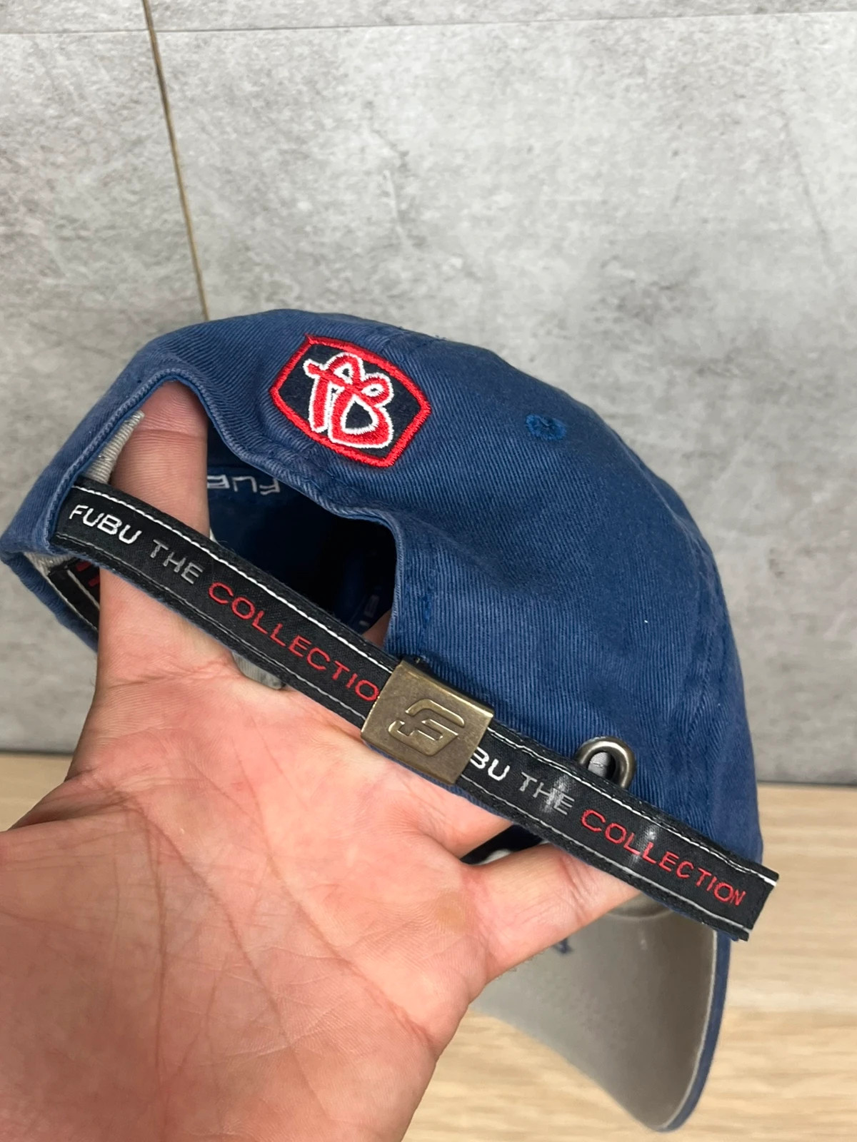 Casquette FUBU vintage 1992 bleu marine unisexe 100% coton réglable Y2K Hip-Hop – FUBU – taille Taille unique 4