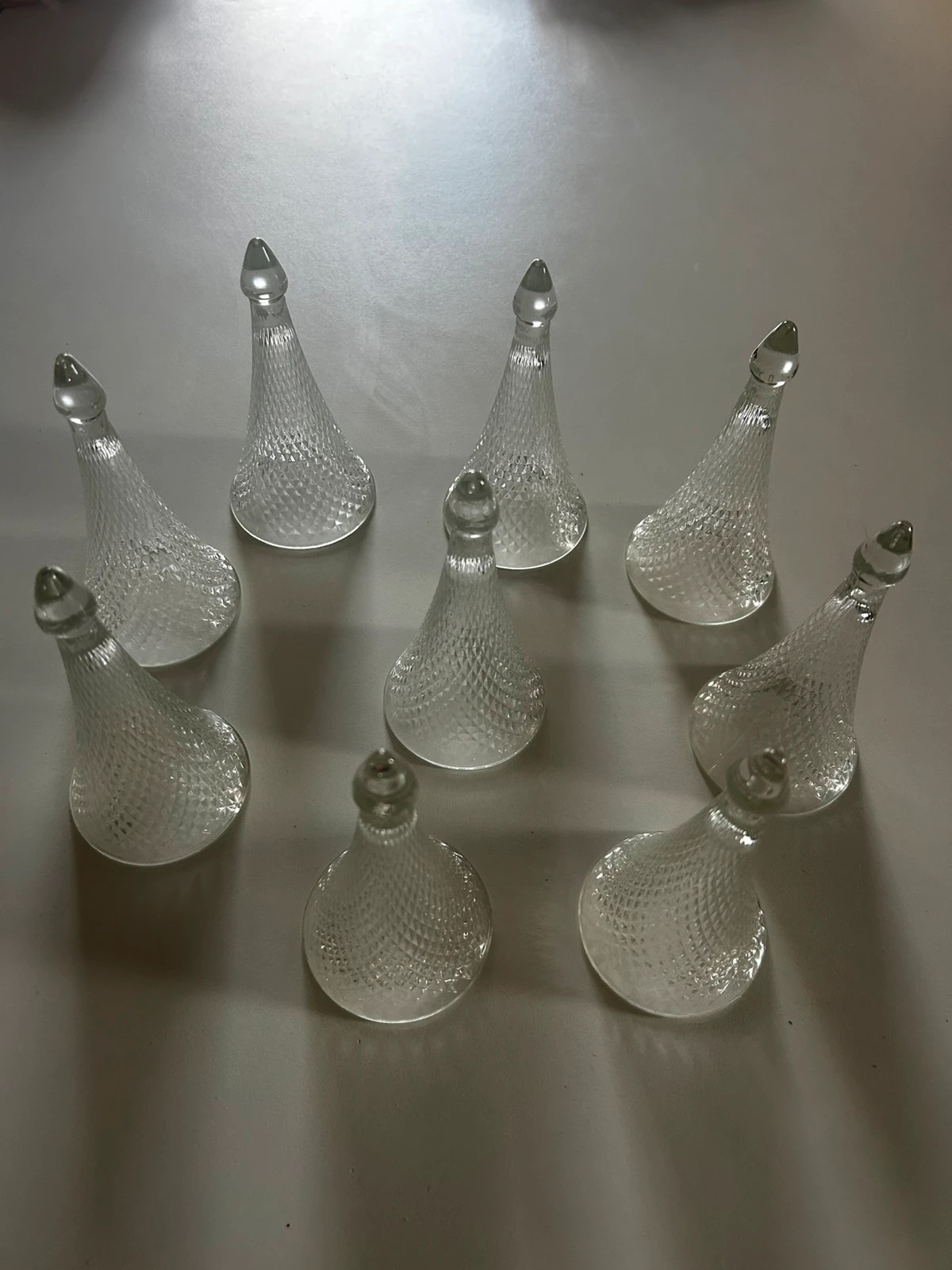 Lot de 9 Trinquettes Henri Maire anciennes Verres dégustation Vintage années 40-60 – Henri maire