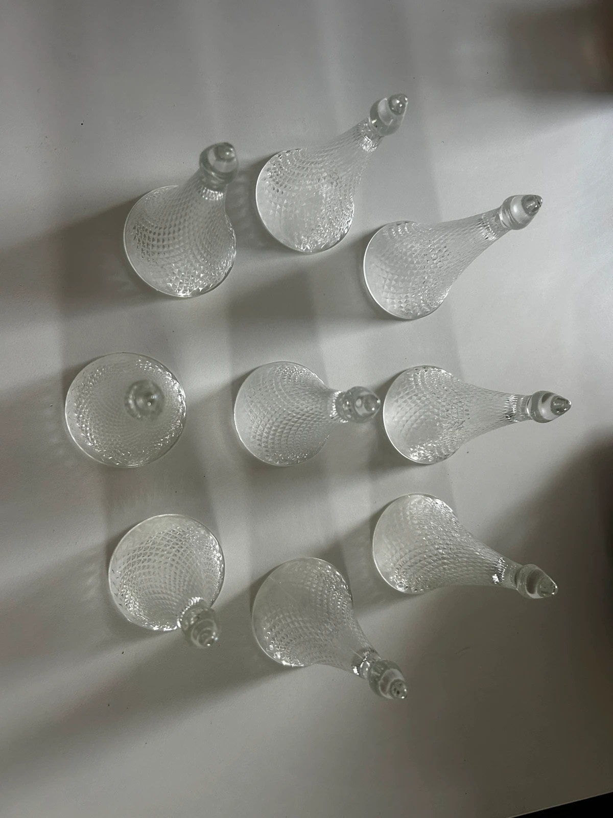 Lot de 9 Trinquettes Henri Maire anciennes Verres dégustation Vintage années 40-60 – Henri maire 2