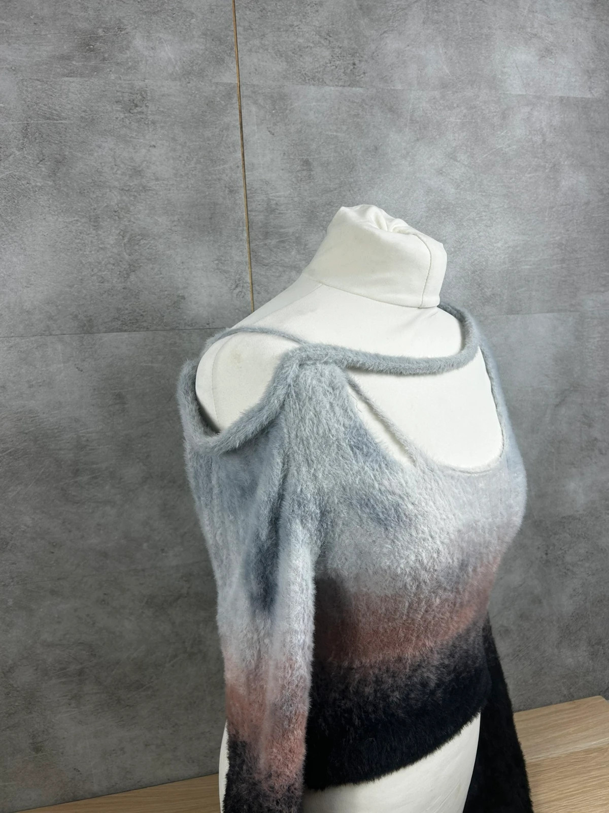 Ottolinger femmes pull effet mohair taille S maille duveteuse dégradé crop luxe designer – OTTOLINGER – taille S / 36 / 8 3