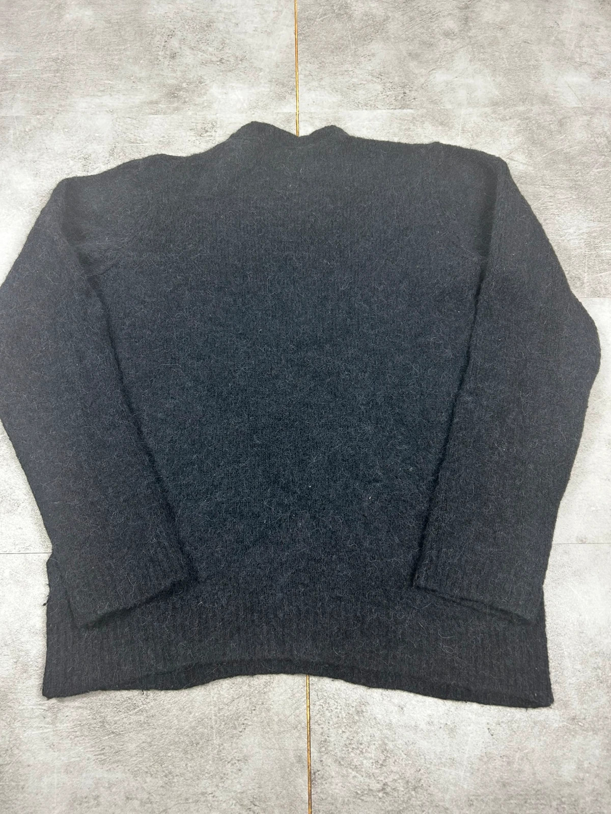 American Vintage hommes pull laine taille S noir vintage chaud minimal – American Vintage – taille S 3